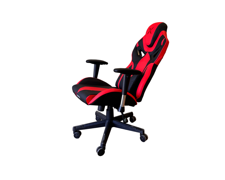Gaming Chair: Vertex Dominor Gaming Chair Black/Red PVC